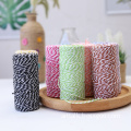 2mm High Quality Colour Mixture Cotton Rope Macrame Cord Naturl Macrame Rope for DIY Craft and Home Decoration